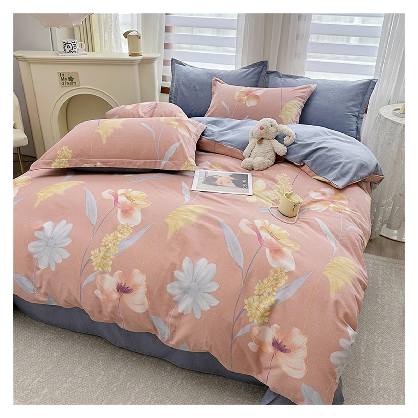 Housse de couette en coton confortable pour créer un cocon de douceur