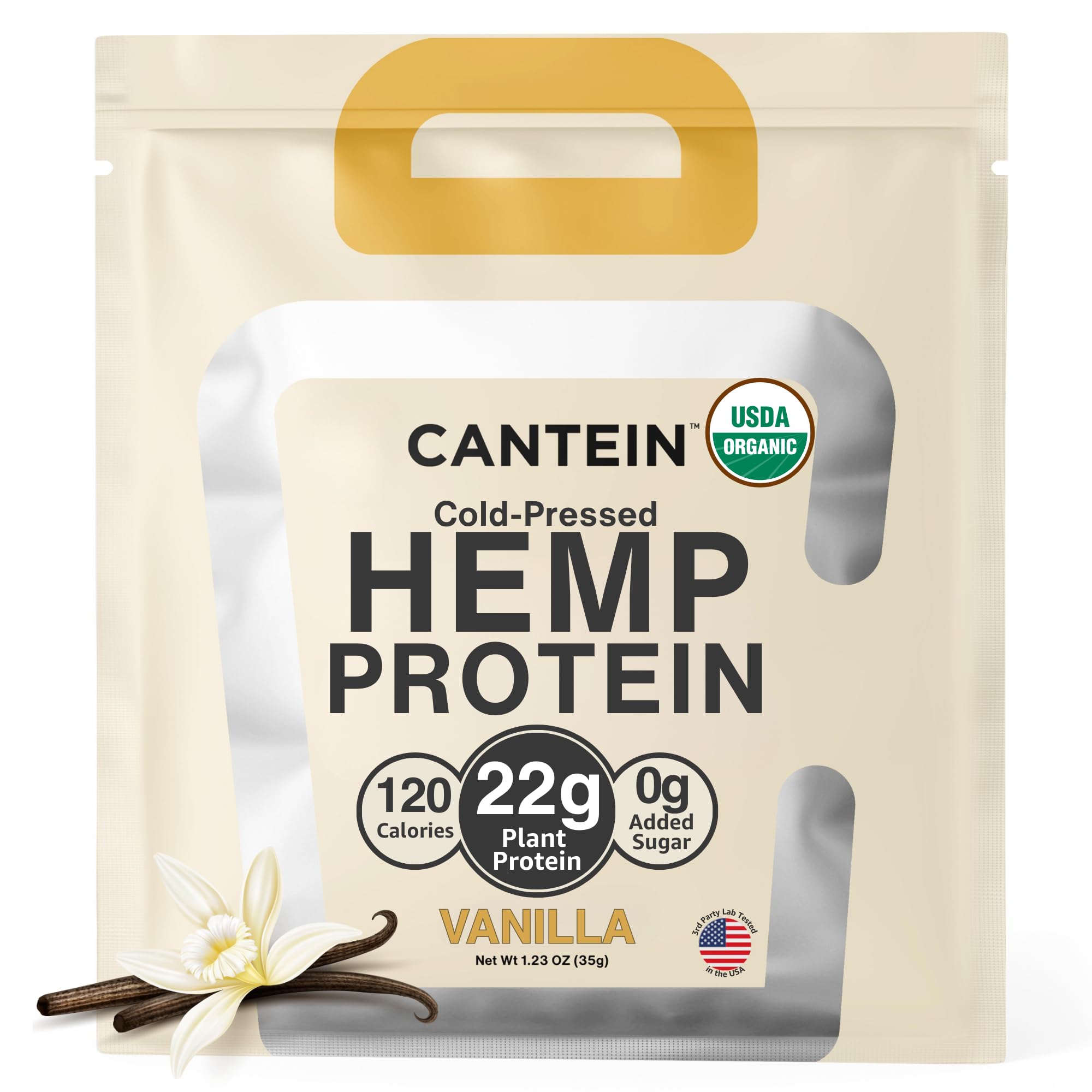 Organic Hemp Protein Powder, Vegan Plant Based, Chocolate, 700g — Amazon image 8