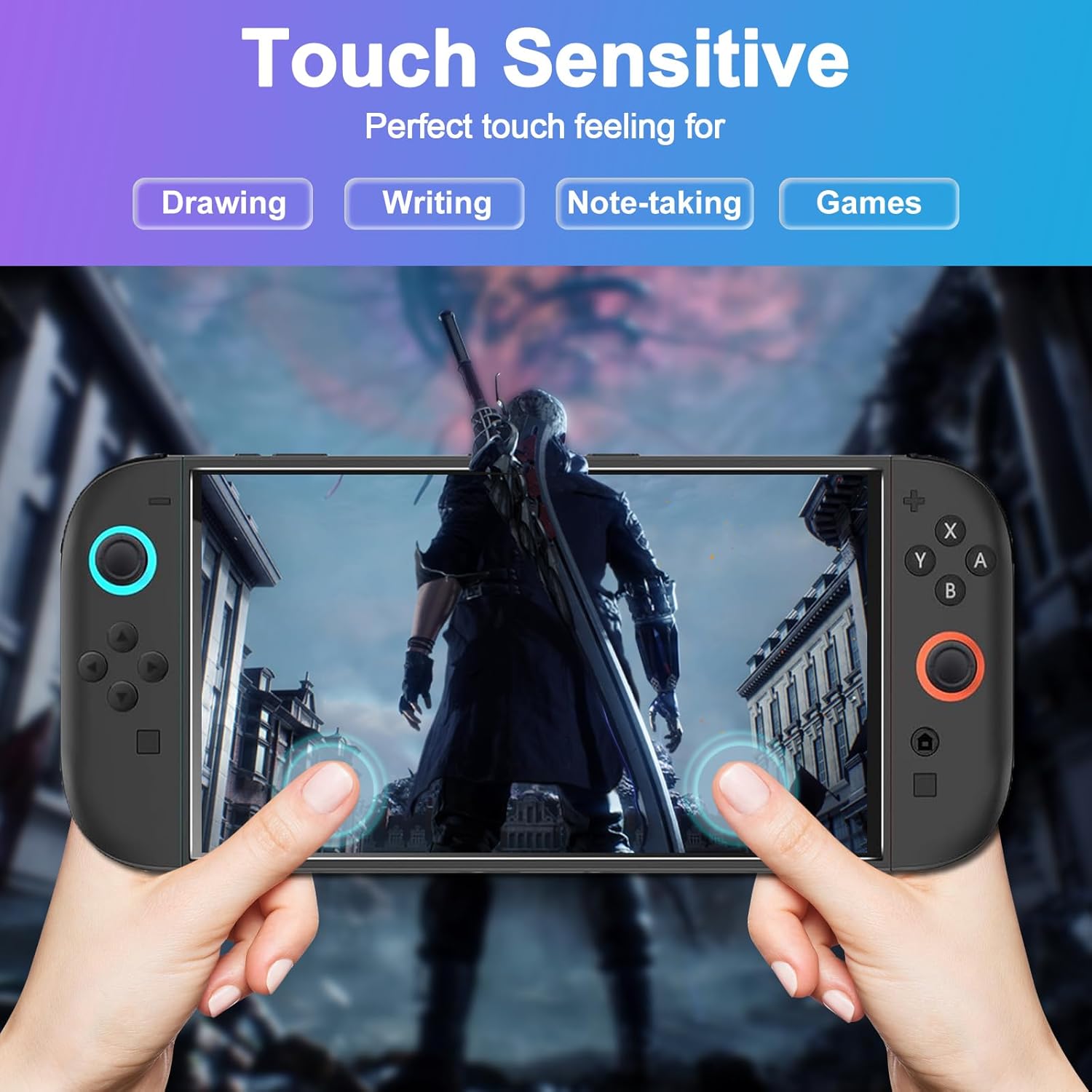 Caweet Screen Protector for Nintendo Switch 2 2025, 9H Hardness HD Tempered Glass Film Guard, 1 Pack - Image 6