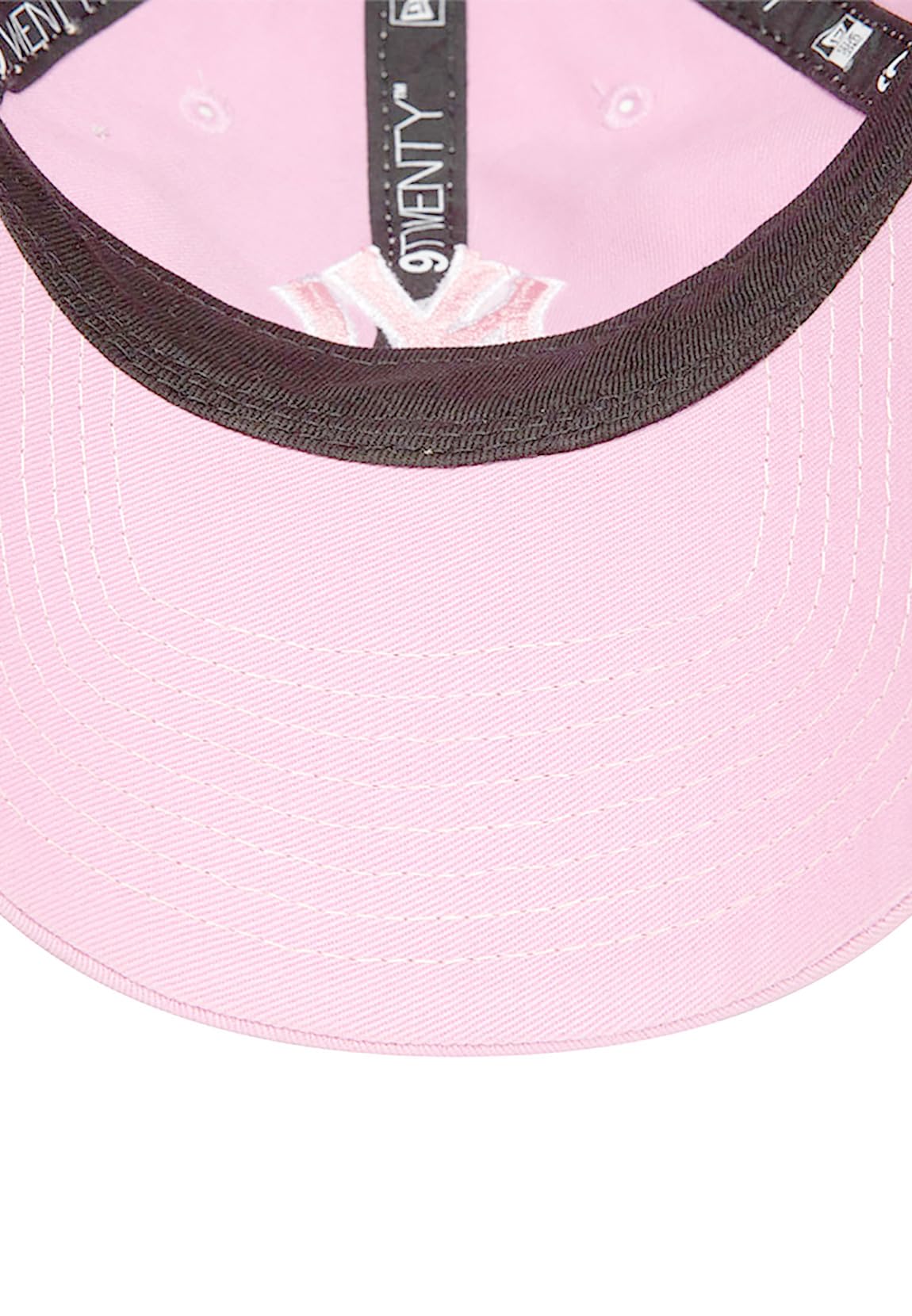 New Era WMNS Washed 9Twenty NY Yankees Berretto regolabile da donna rosa OneSize