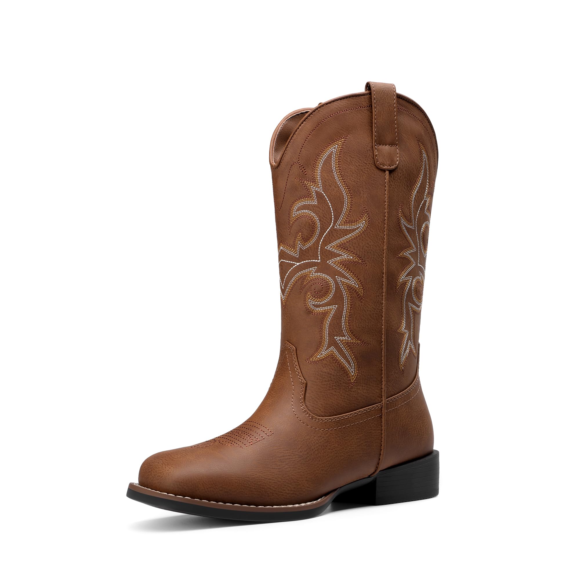 DREAM PAIRS Damen Cowboy Cowgirl Western Stiefel