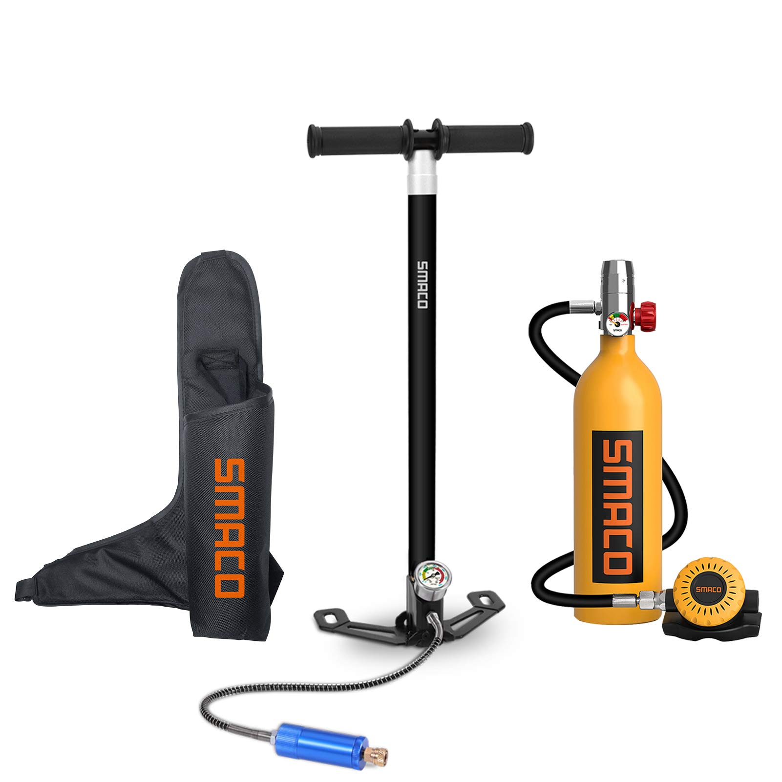 Buy SMACO Mini Scuba Tank Scuba Diving Equipment Support 1520 Mins