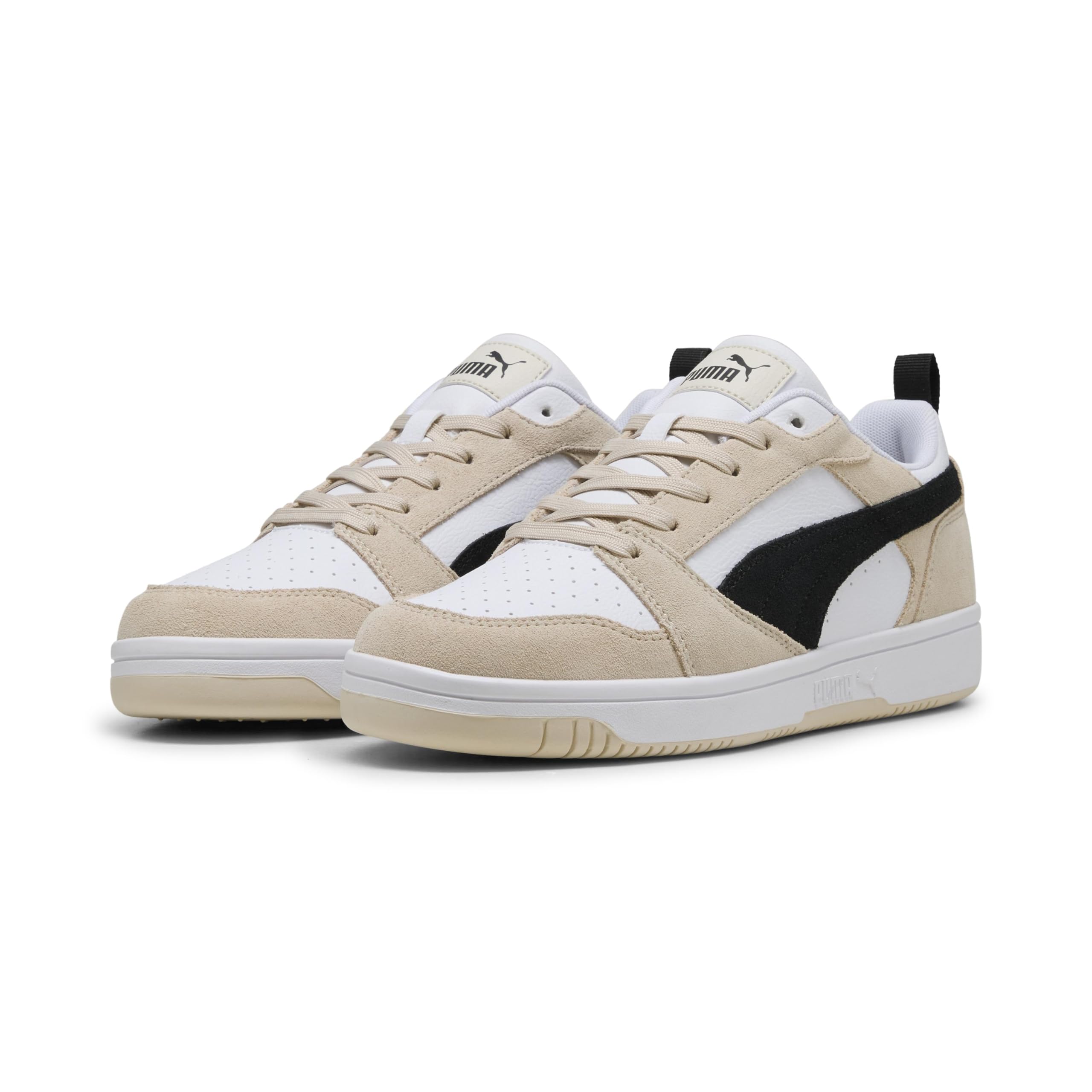Puma Unisex Rebound V6 Low SdSneaker, Alpine Snow Puma Schwarz Puma Weiß, 41 EU