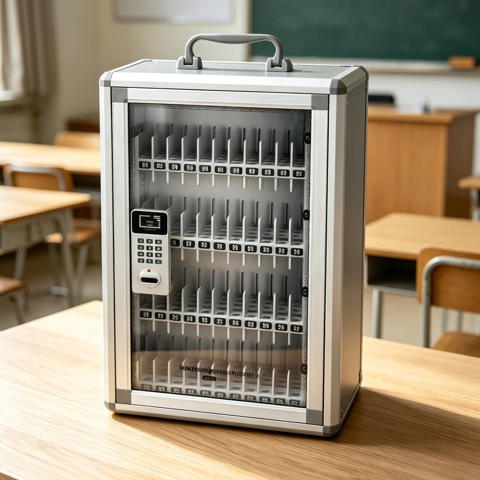 Casier de téléphone portable pour salle de classe et bibliothèque silencieuse