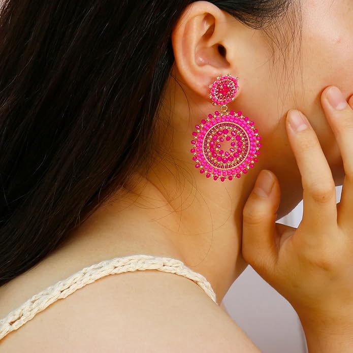 Beaded Boho Earrings