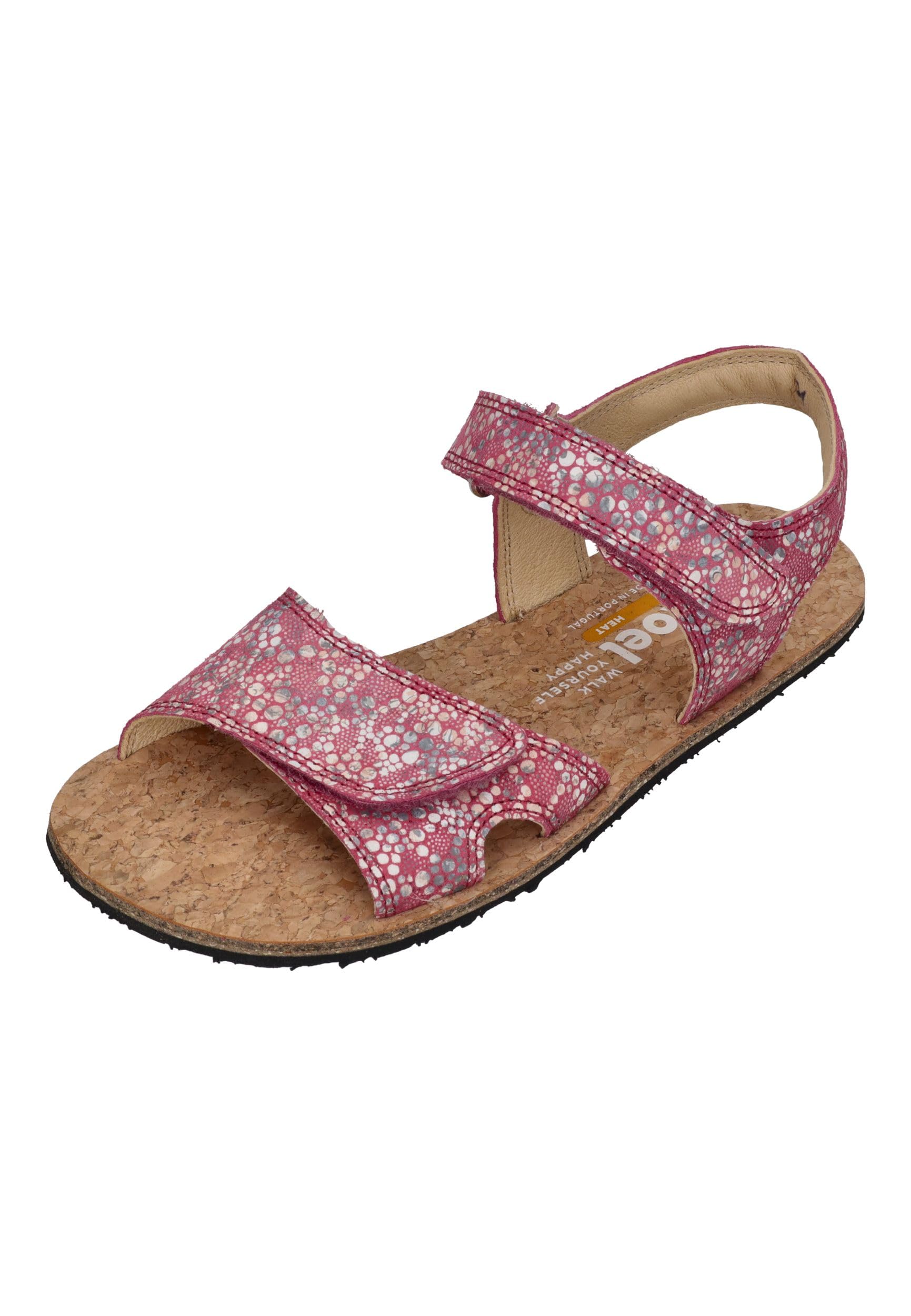 KOEL Barefoot Teenager Sandalen ASHLEY FANTASY 650 fuchsia
