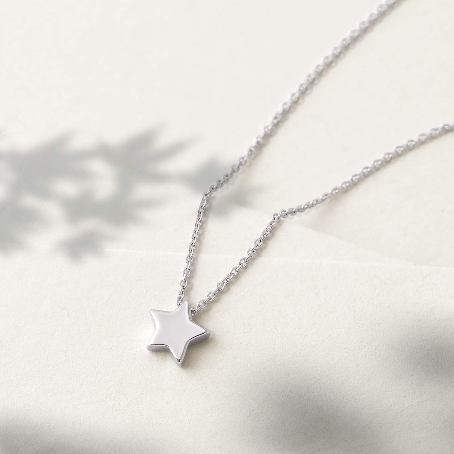 Boma Jewelry Sterling Silver Star Necklace, 18 Inches - Image 7