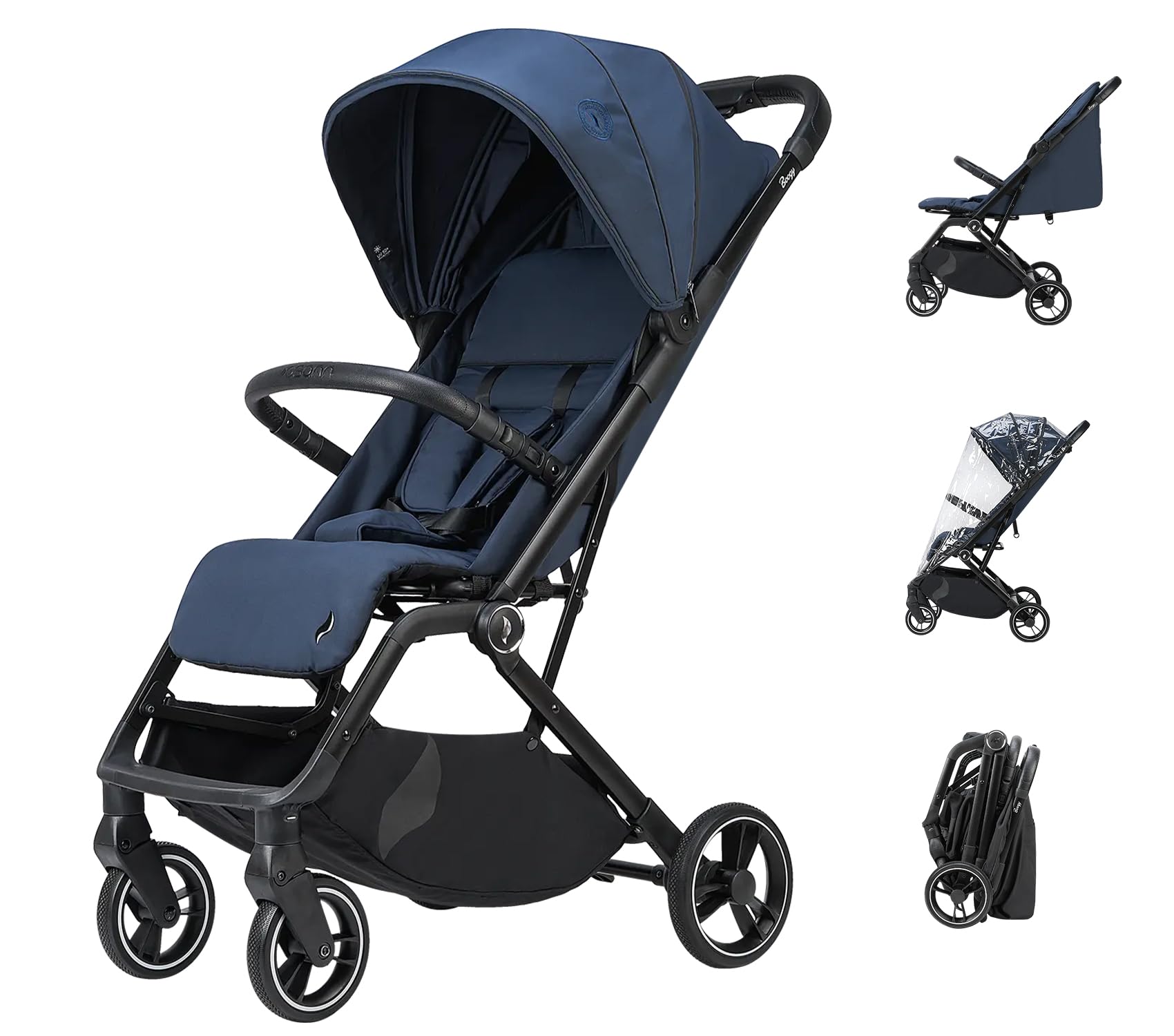 Passeggino Osann Boogy 2 Leggero Compatto 22 kg UPF 50+ Cobalt Blu