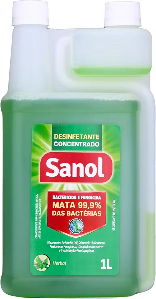 Desinfetante super concentrado Sanol Dog para Cães, 1 Litro, Azul