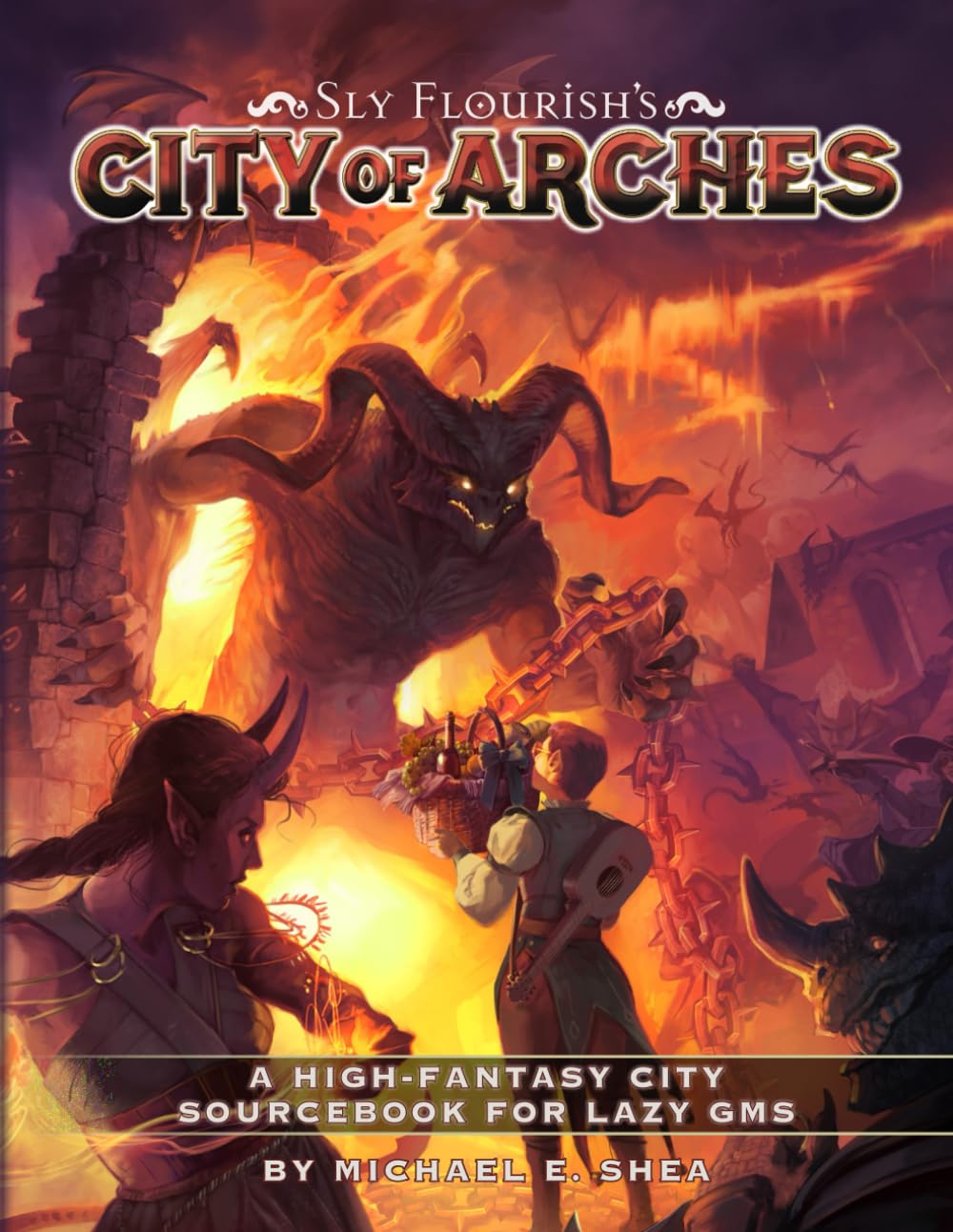 The City of Arches: A high-fantasy city sourcebook for D&D and other fantasy RPGs      Paperback – July 4, 2025