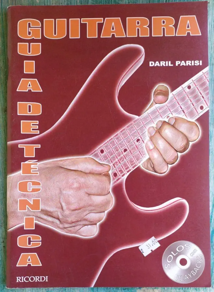 Guia de Técnica Para Guitarra - Método Para o Ensino Prático Dos Estudos Musicais Básicos - Inclui CD Com Solos Para Playbacks