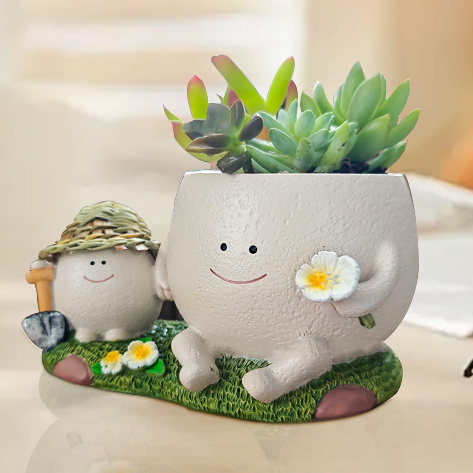 Fornitori di vasi in ceramica OEM, fioriere personalizzate, mini vasi da fiori per interni con piante artificiali, fabbrica | Yuanwang