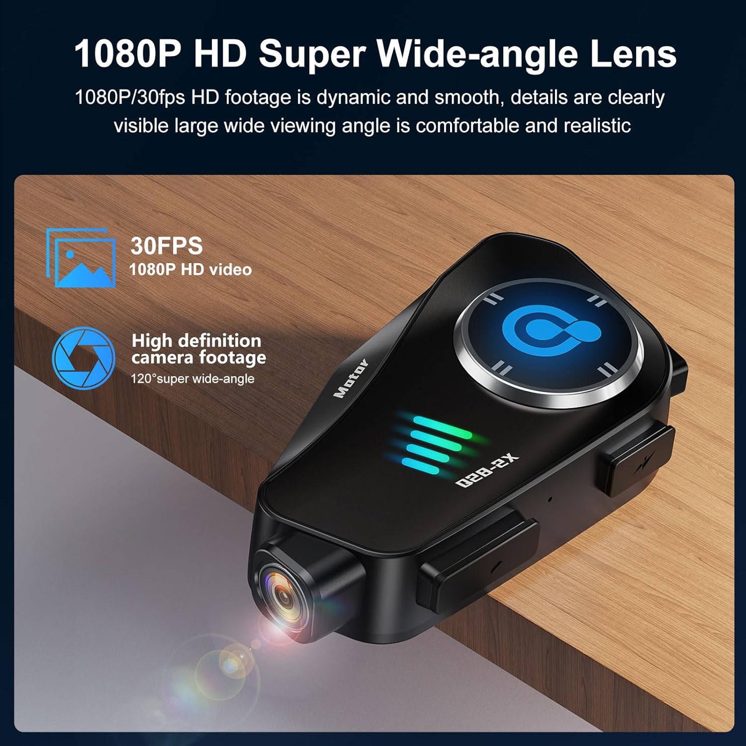 1080P HD Super Wide-angle Lens feature