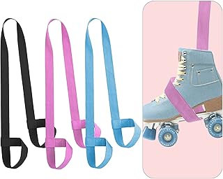 Roller Skate Leash, Adjustable Ski Boots Yoga Mat Carrier Strap for Yoga Mat, Skiing, Snowboarding, Ice Skates and Rollerblades