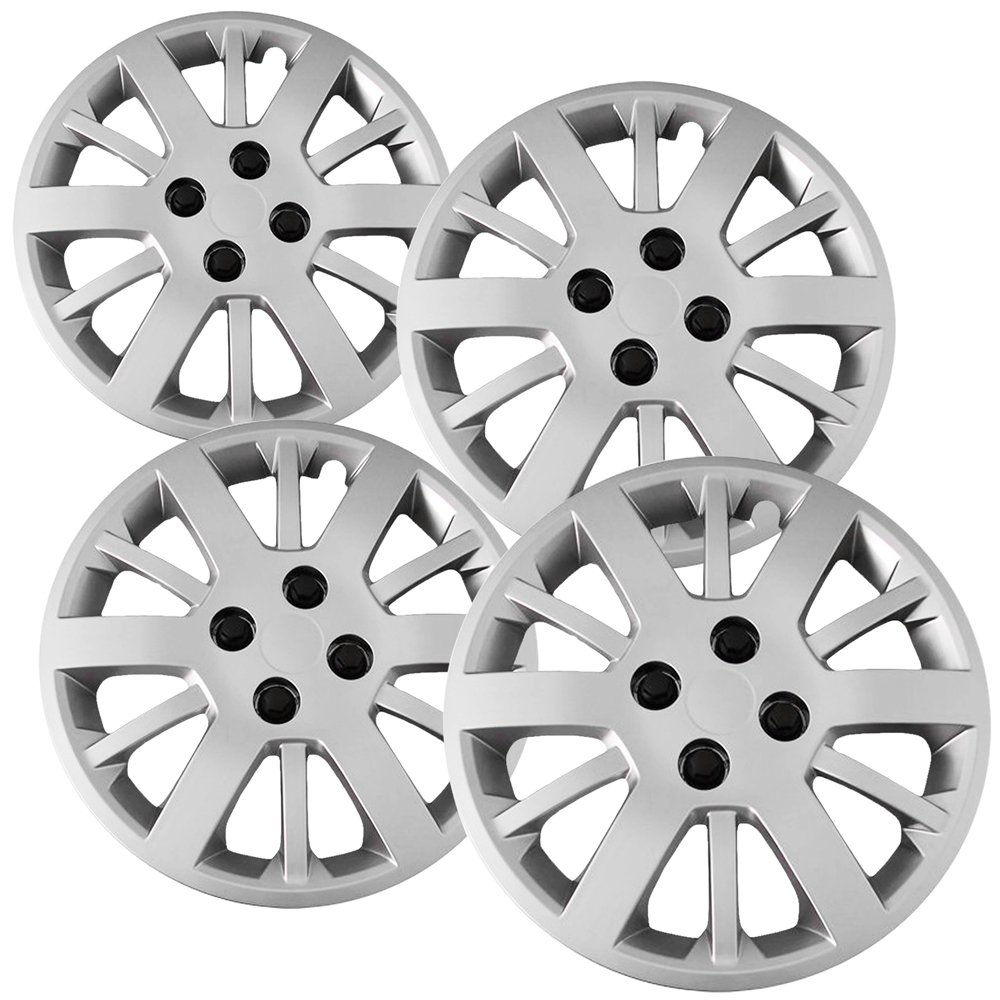 OxGord 15-Inch Screw-On Hubcaps