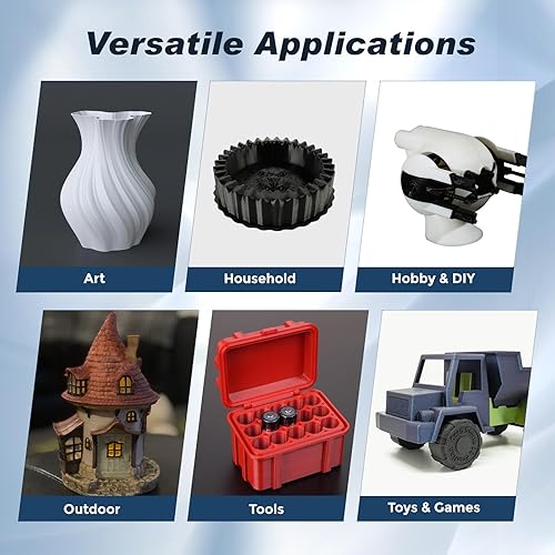 Miniatura 6 de FLASHFORGE - Filamento PLA, 116 de pulgada, impresión de alta velocidad de 500 mms, carrete de 2.2 libras de filamento sin enredos, precisión