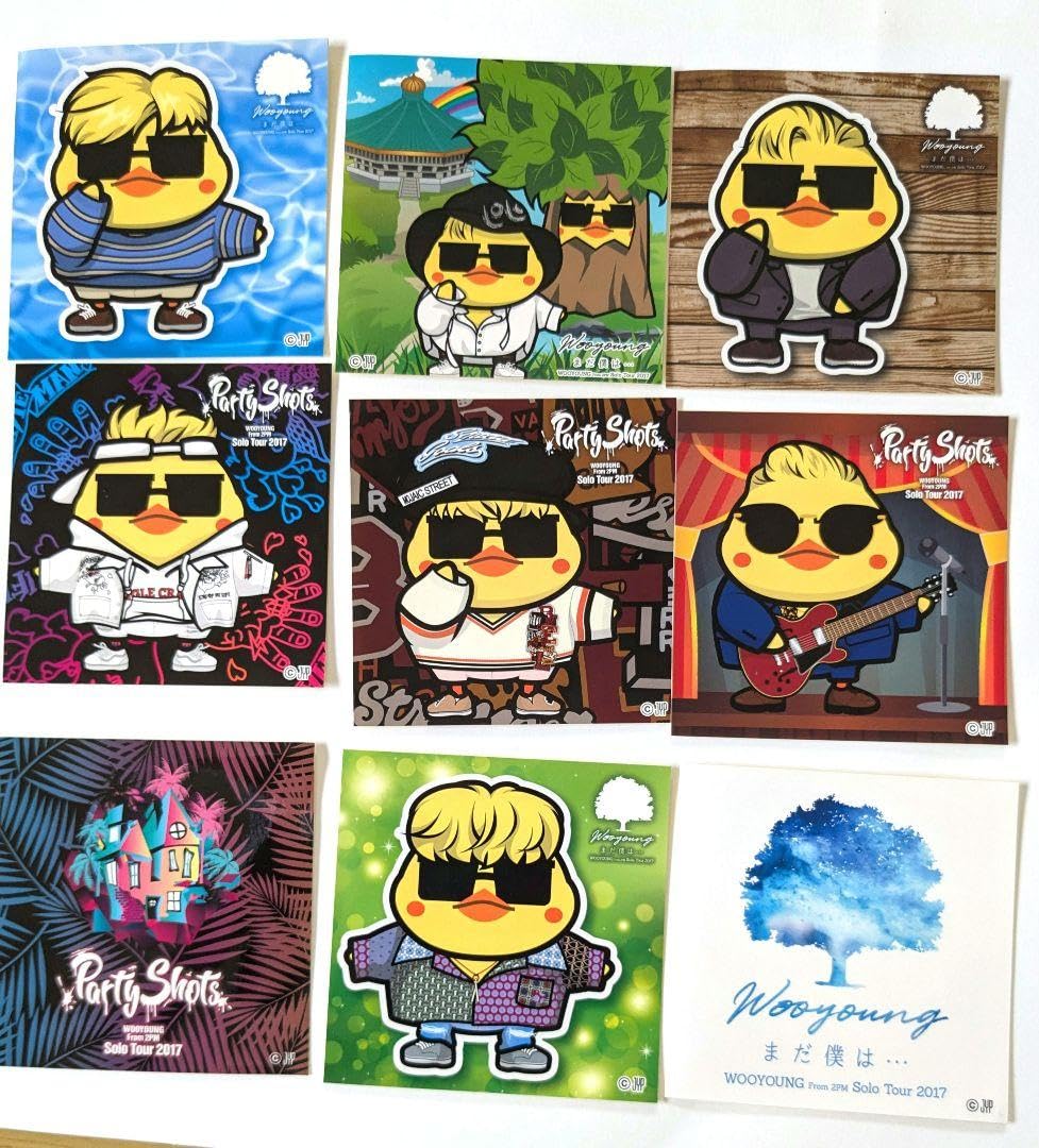 2PM ウヨン Party Shots ステッカー