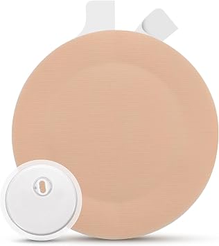 35Pack Libre 3 Plus Sensor Covers Waterproof & Sweatproof 15-Day | One-handed Apply Hypoallergenic & Latex-free Libre 3 Sensor CGM Adhesive Patches Skin Friendly Overpatch, Beige