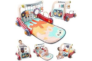 Baby Play Mat with Piano and Sensory Toys