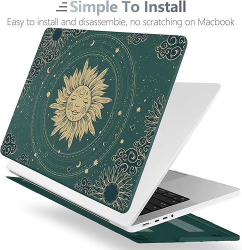 Miniatura 156 de Batianda Funda para MacBook Pro M4 de 16 pulgadas 2024 2023 2021 modelo A3403 A2991 con chip M3 M2 Pro/M1 Max, carcasa rígida de plástico