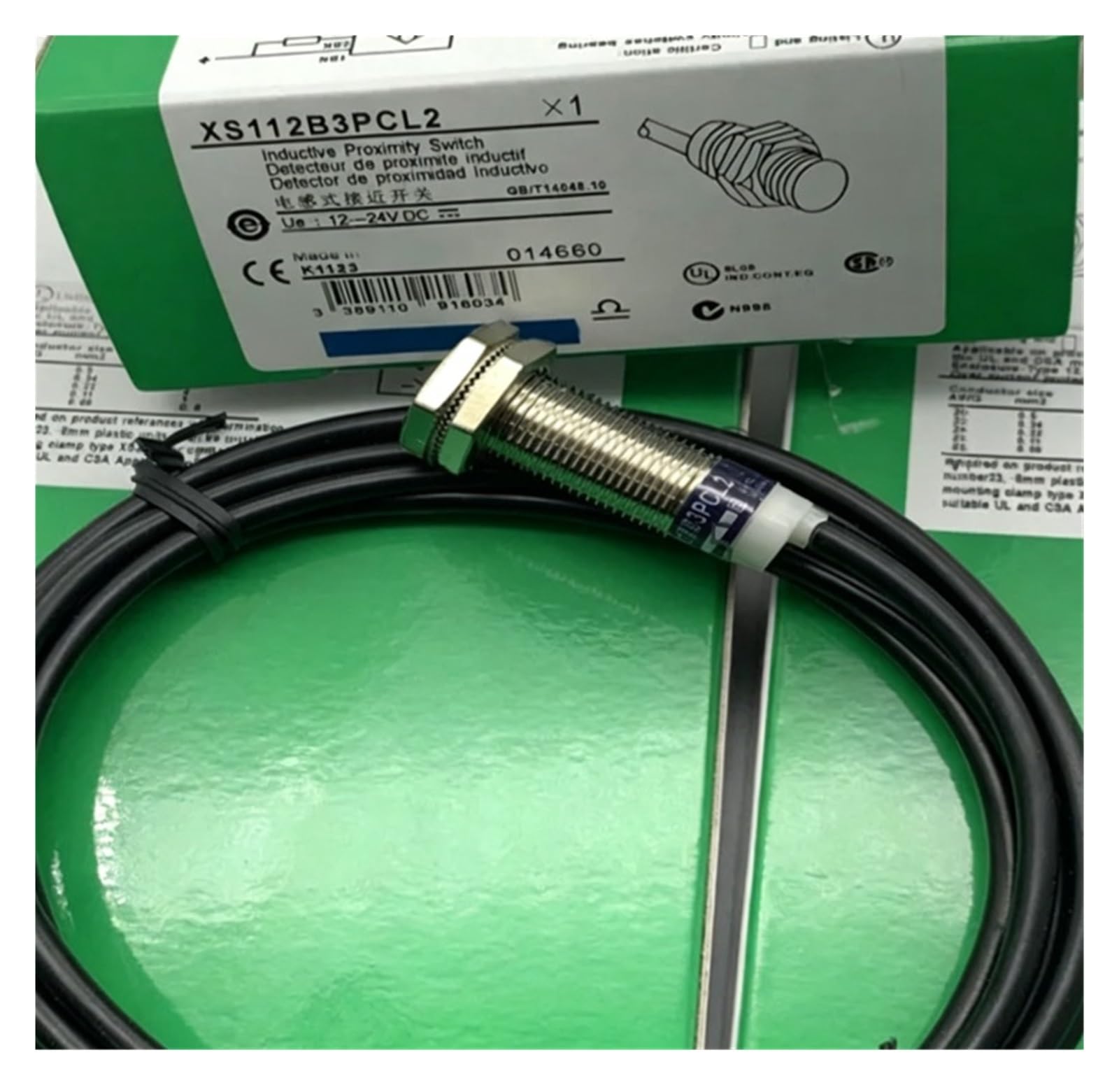 CXDFRSER 1pcs XS1N05NA311S XS1N05PA311S Inductive sensor(XS1N05PA311S)