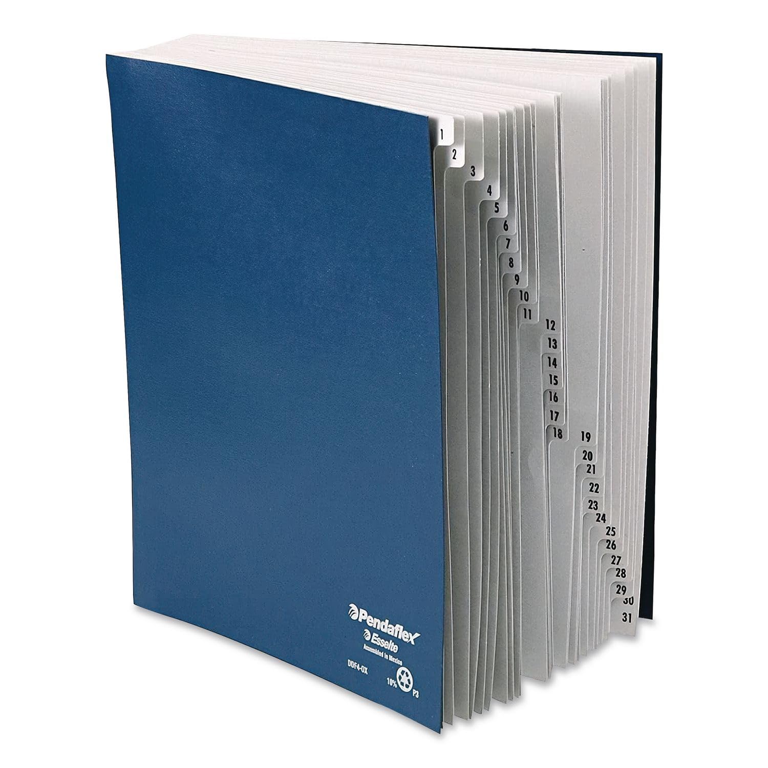 Pendaflex ddf4-ox rivestita in acrilico espansione Desk file, 1 – 31 Indexing/30 divisori, Letter