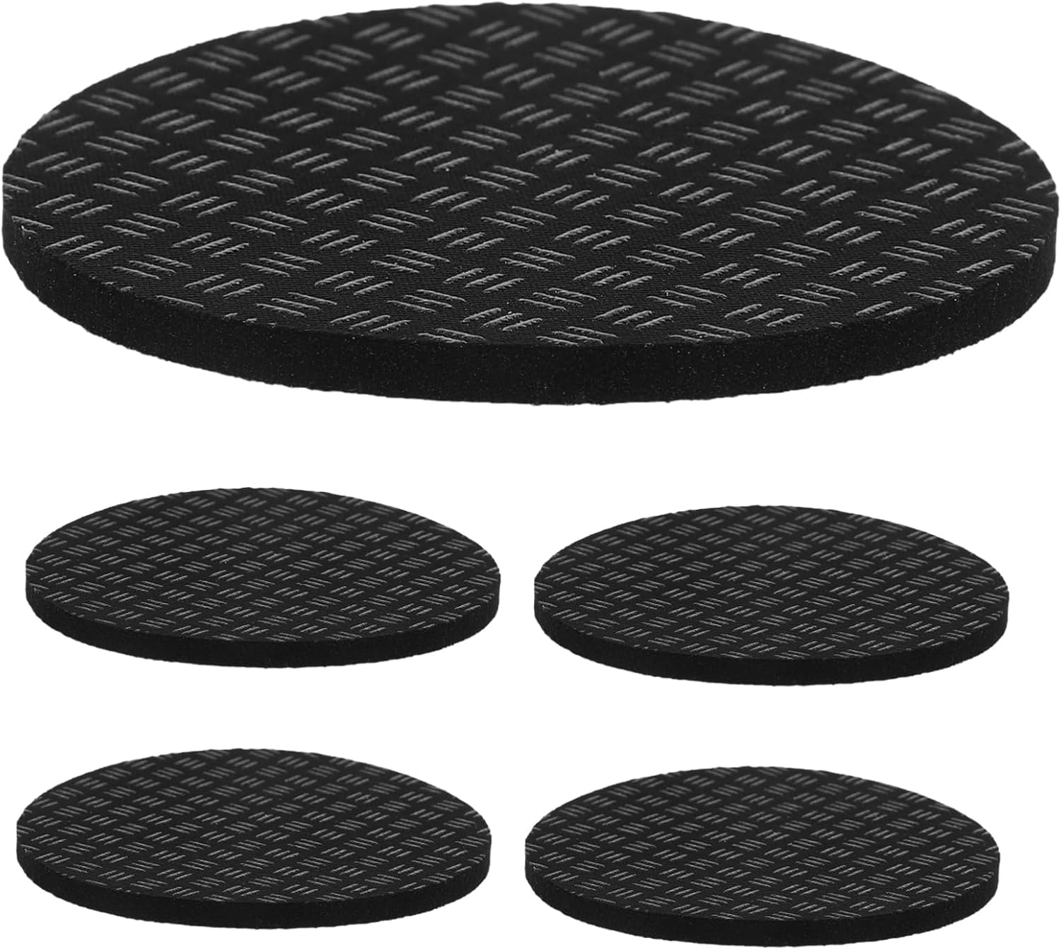 6pcs Heavy Duty Treadmill Mat Pads for Hardwood Floors Vibration and Noise Reduction Shock Absorbing Base Non Slip Design for Exercise Equipment