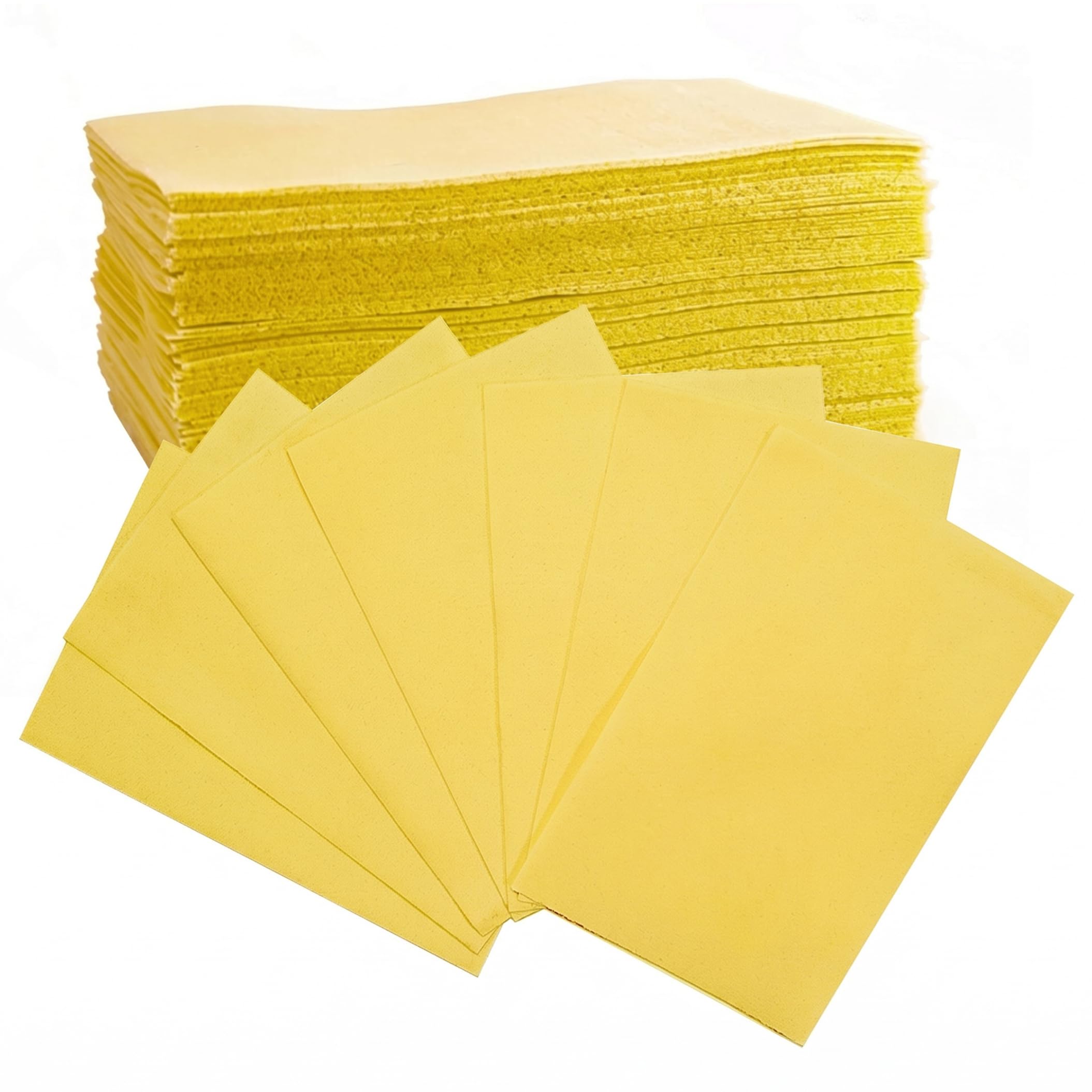 Takingup 100Pcs Floor Cleaning Tablets for Mopping, Multi-Effect Botanic Mop Soap Fresh Floor Cleaner for Home/office/Hotel More (Yellow) Mop Soap