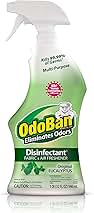 OdoBan Ready-to-Use Disinfectant and Odor Eliminator, 32 Ounce Spray Bottle, Original Eucalyptus Scent