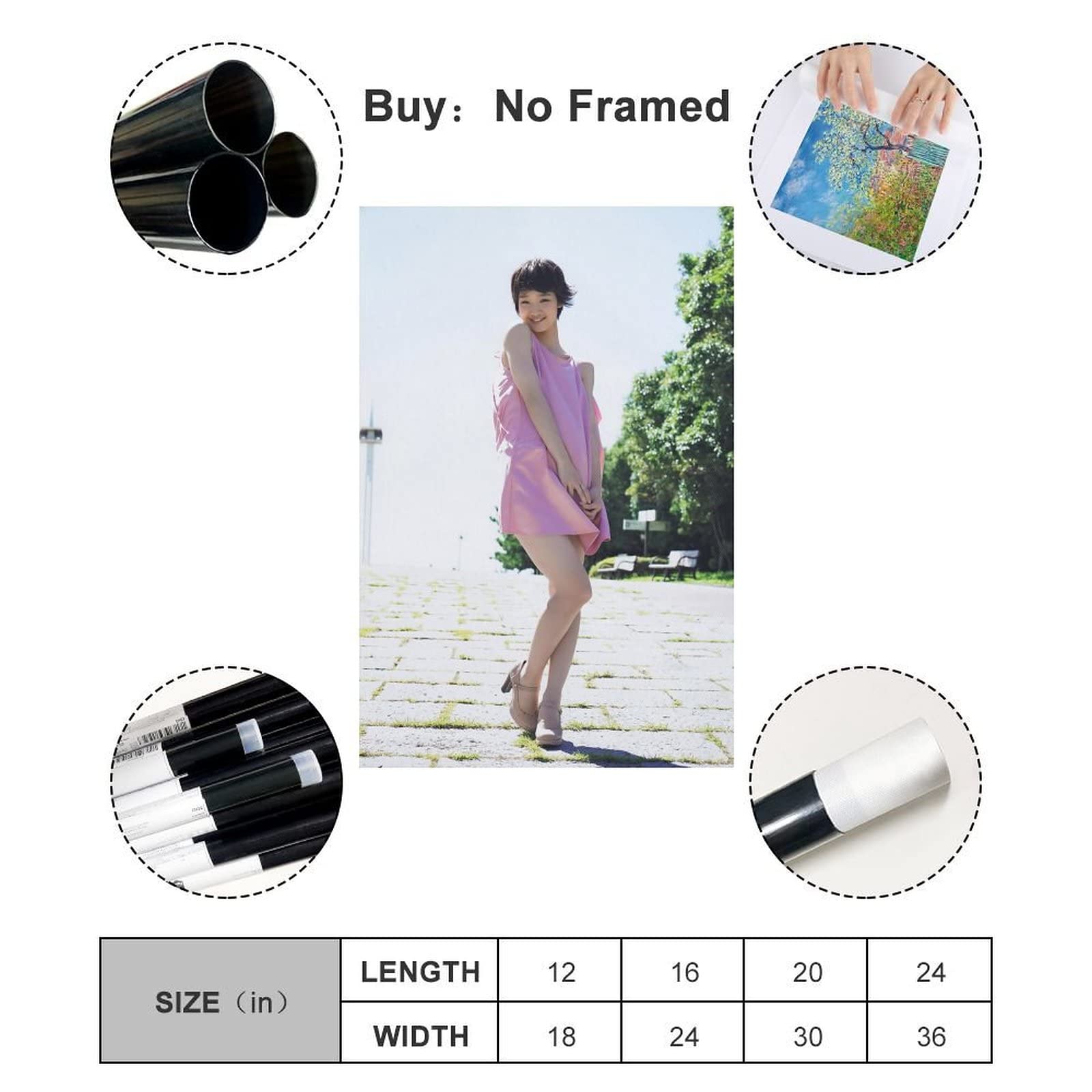 Amazon.co.jp: 剛力彩芽水着セクシー写真ポスターアートパネル