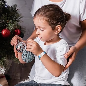 16 Stück Kinder Notfallarmbänder - Sicherheits ID Armband Mit Telefonnummer Wasserdicht