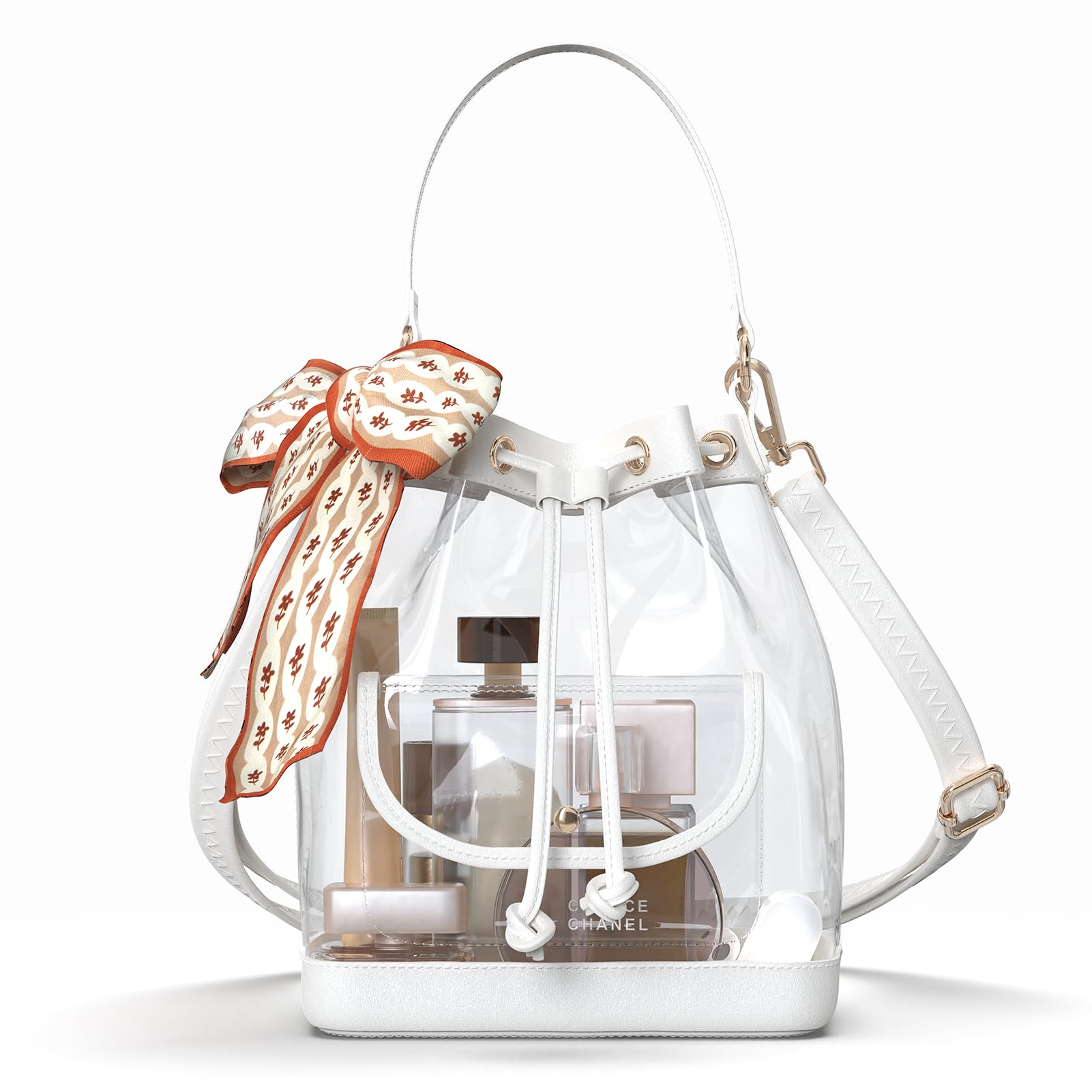 Snapklik.com : Clear Bag For Stadium Approved, Clear Crossbody Bucket ...