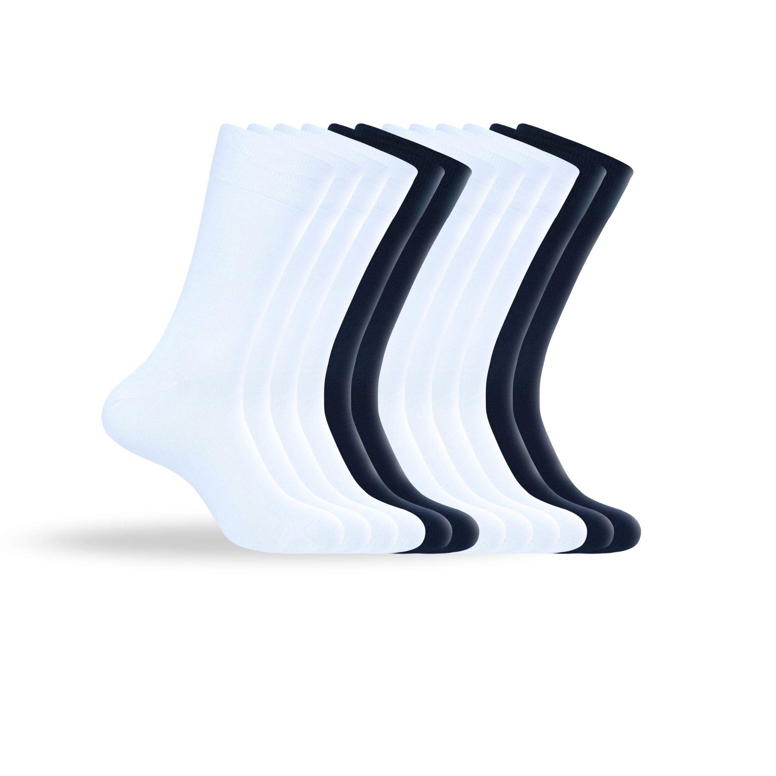 Women's Dress Socks Thick Cushioned Cotton, Moisture-Wicking socks