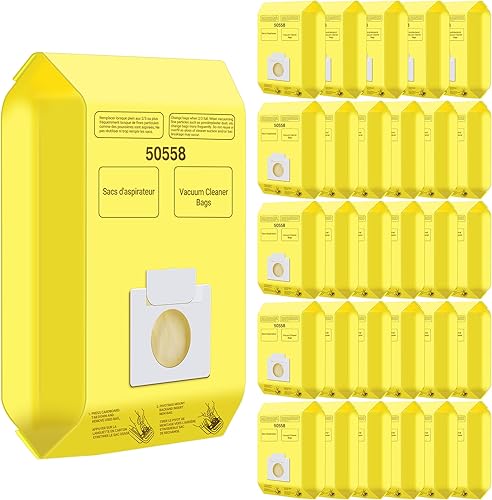 Paquete de 30 bolsas para aspiradora Kenmore tipo CQ 5055 50555 50557 50558 y Panasonic tipo C-5 C-18, serie 200, serie 400, serie 600, serie 700,