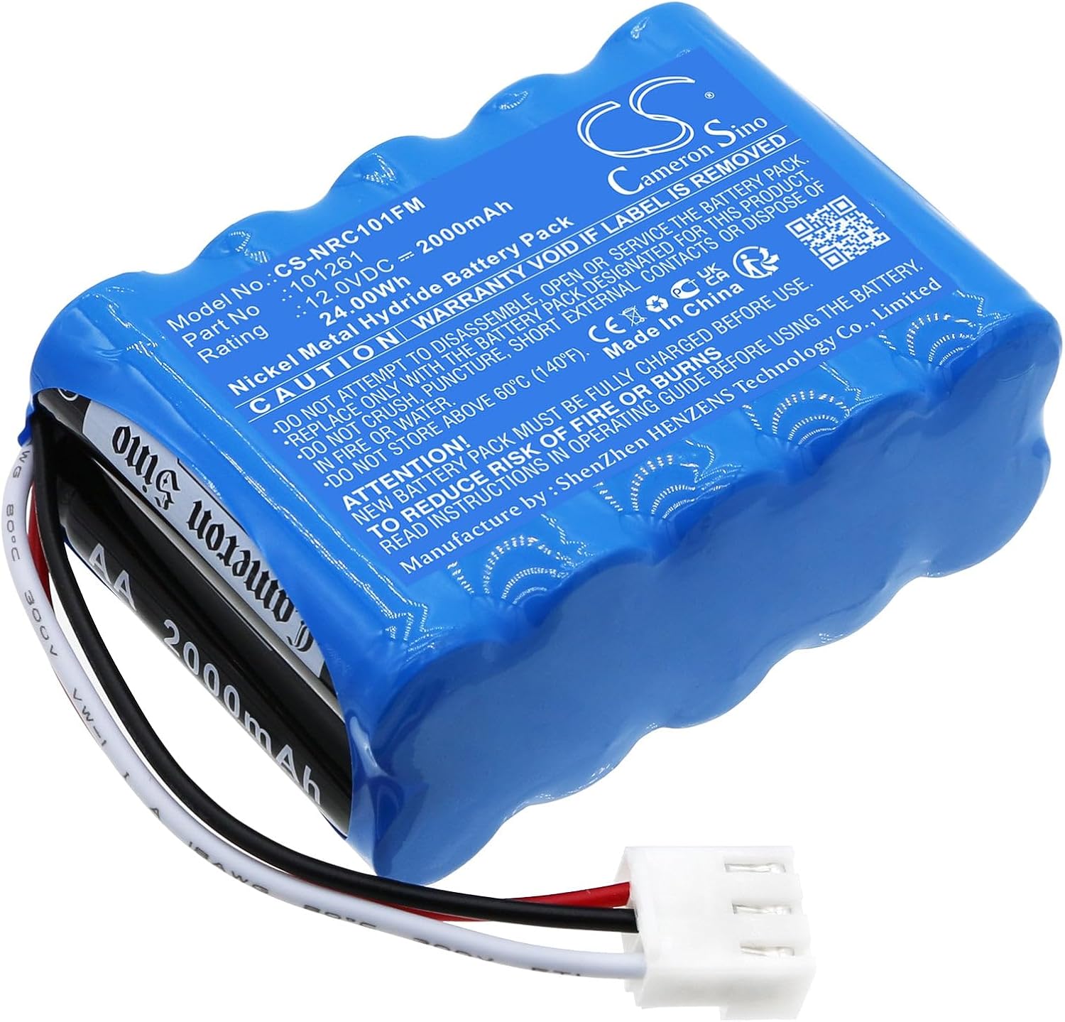 VI VINTRONS Battery for Navgard Bnwas Dubilier DBC101261, 101261,