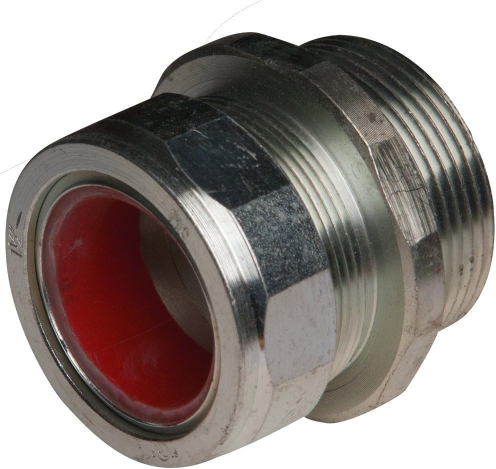 Hubbell-Raco 3726-2 Hubbell-Raco Cord Grip Connector 1-1/2 (1.15 - 1.25) Red, (Pack of 10)