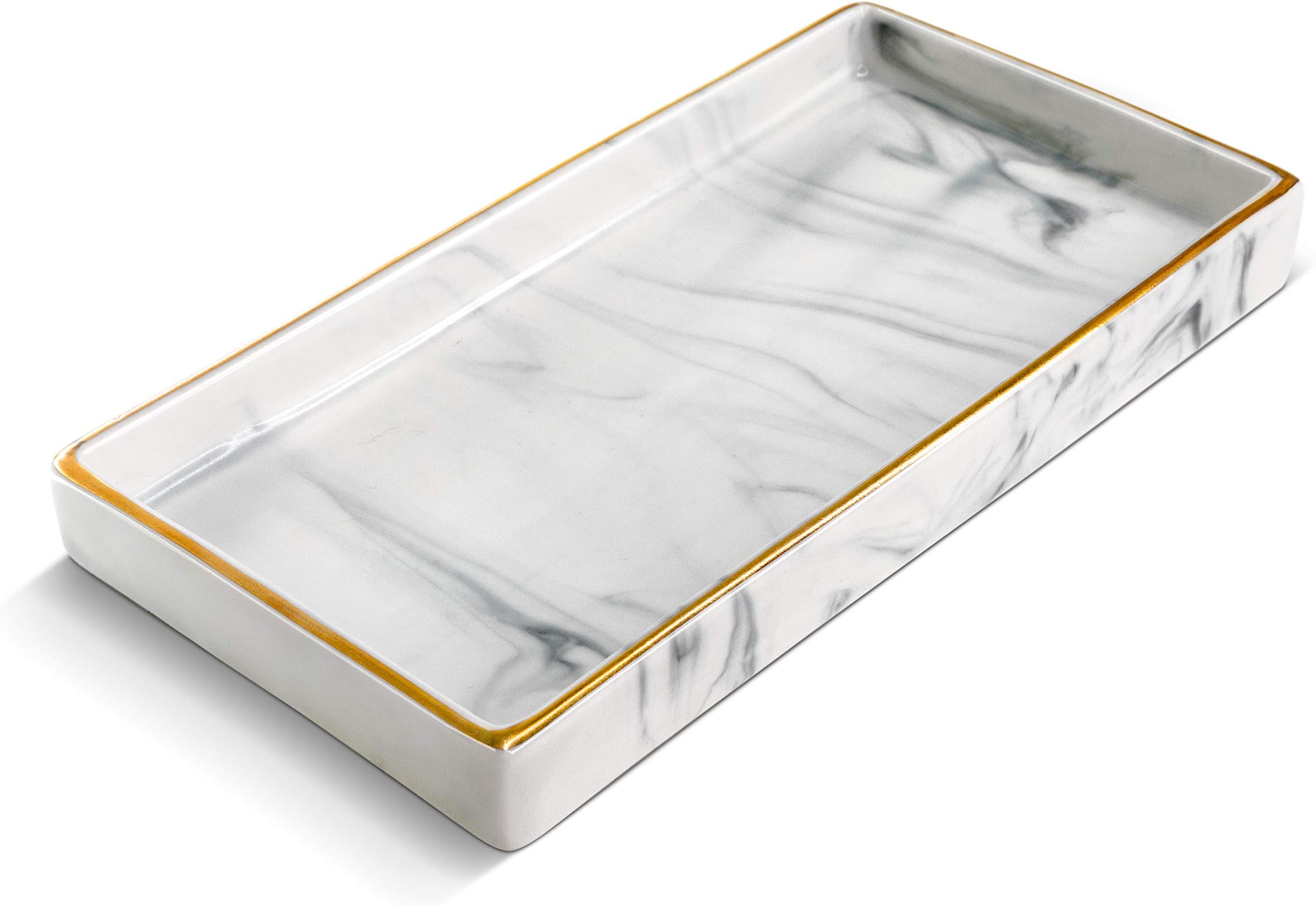 April Box Valet Marble Tray set of 2 Marble Console Table