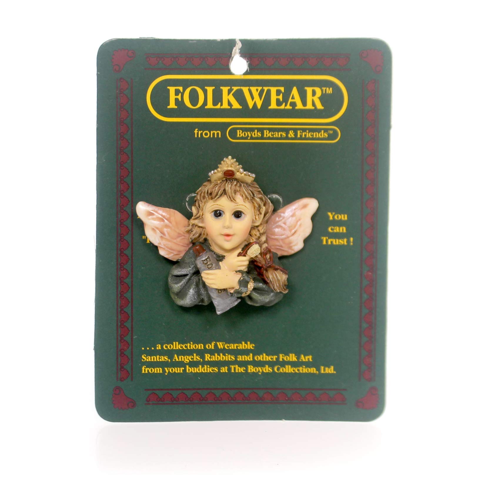 Boyd'sBoyds Folkwear Tooth Fairy Flossie Keep Smiling Pin #26411