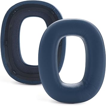 PX7 Replacement Ear Pads Protein Leather Ear Cushions Compatible with Bowers & Wilkins PX7 PX8 S2 Wireless Noise-Cancelling Headphones Earmuffs Noise Isolation Memory Foam Earpads Earmuffs, Blue