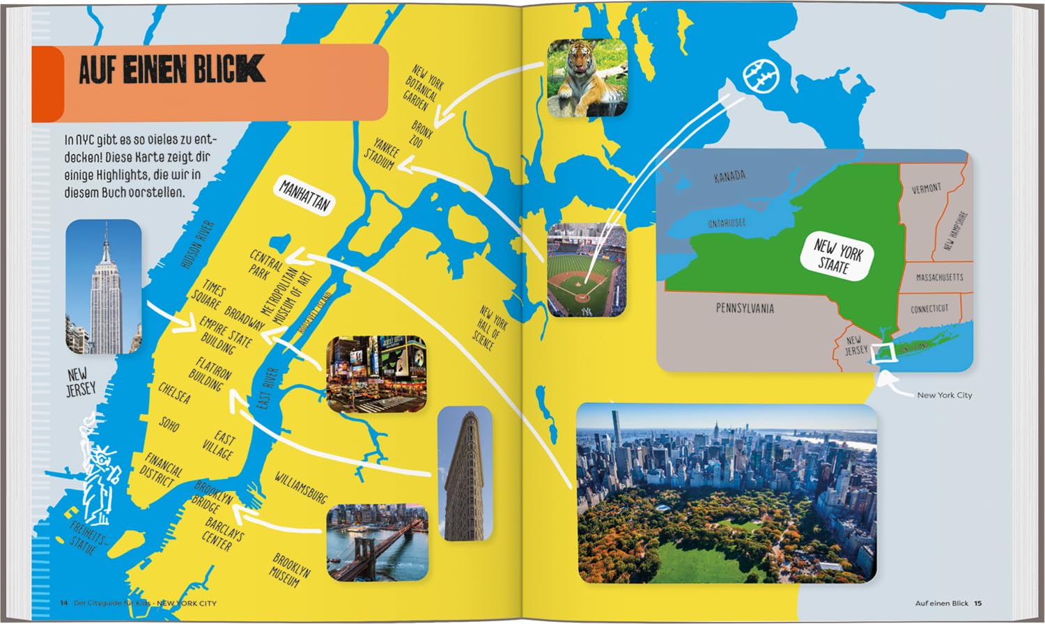 LONELY PLANET Kinderreiseführer Der Cityguide für Kids New York: Auf ins Abenteuer!