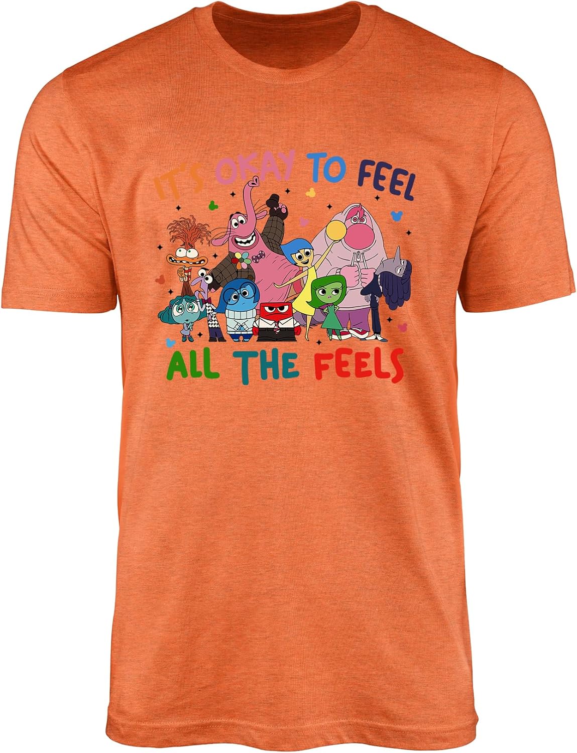 Positive Mental Health Graphic T-Shirt for Men, Women, Unisex - Emotional Support Tee - Standard Fit Short Sleeve Top