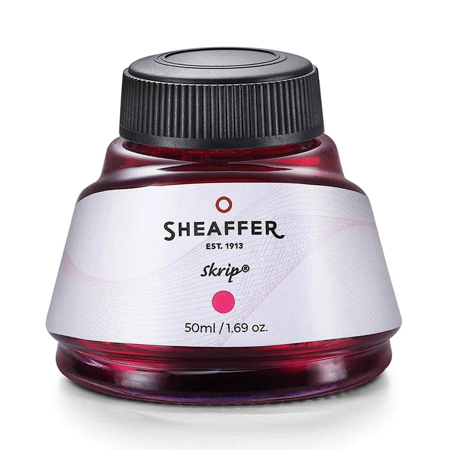 Sheaffer Skrip Fountain Pen Ink Bottle 50ml Pink | Fountain Pen Ink | Smooth Flow Writing Ink | Suitable for Sheaffer & Most Fountain Pens
