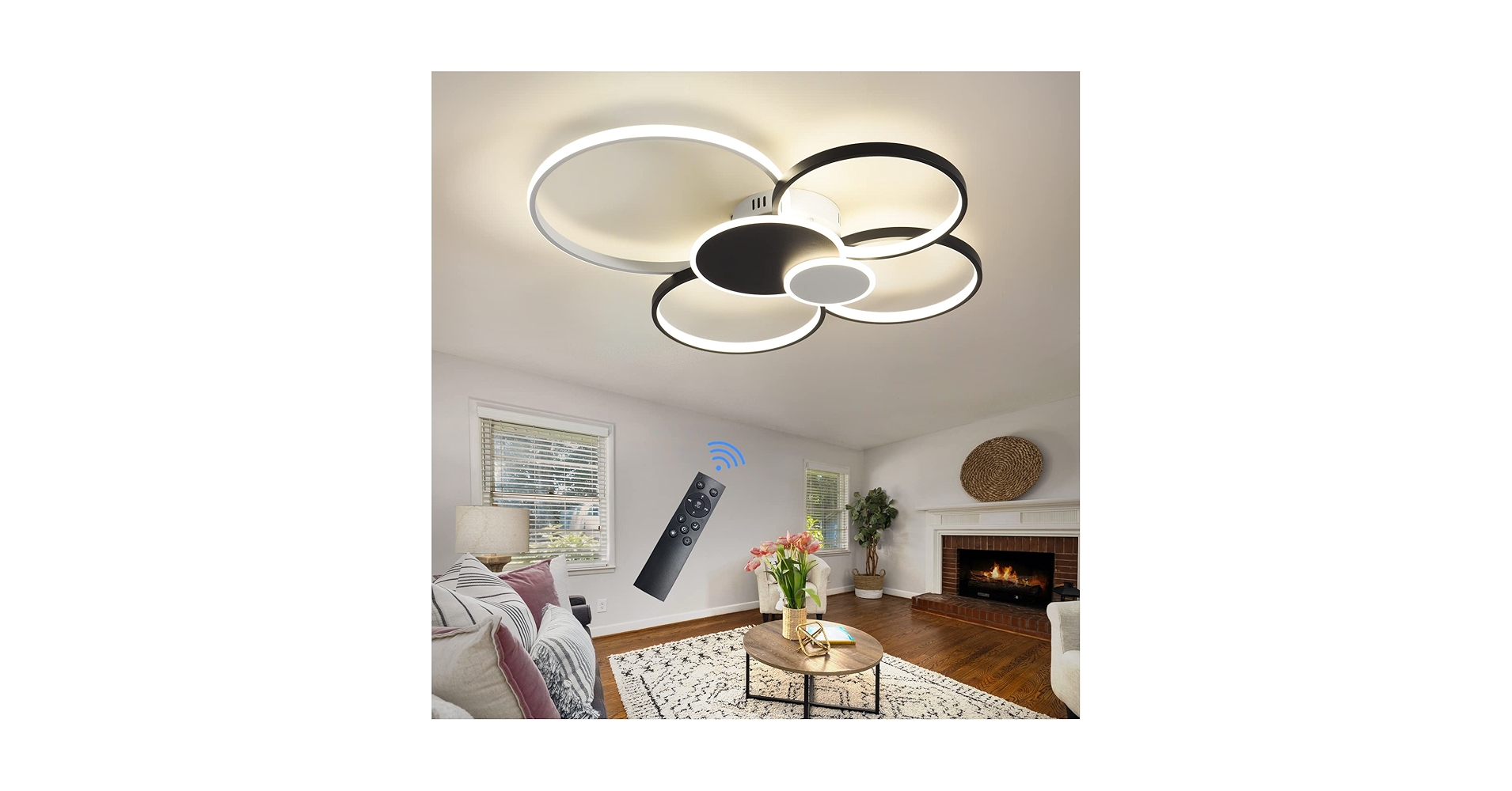 シーリングライト・天井照明 Modern Led Living Room Ceiling Lights 60 Modern LED Ceiling Light 60W Dimmable Ceiling Light Fixtures