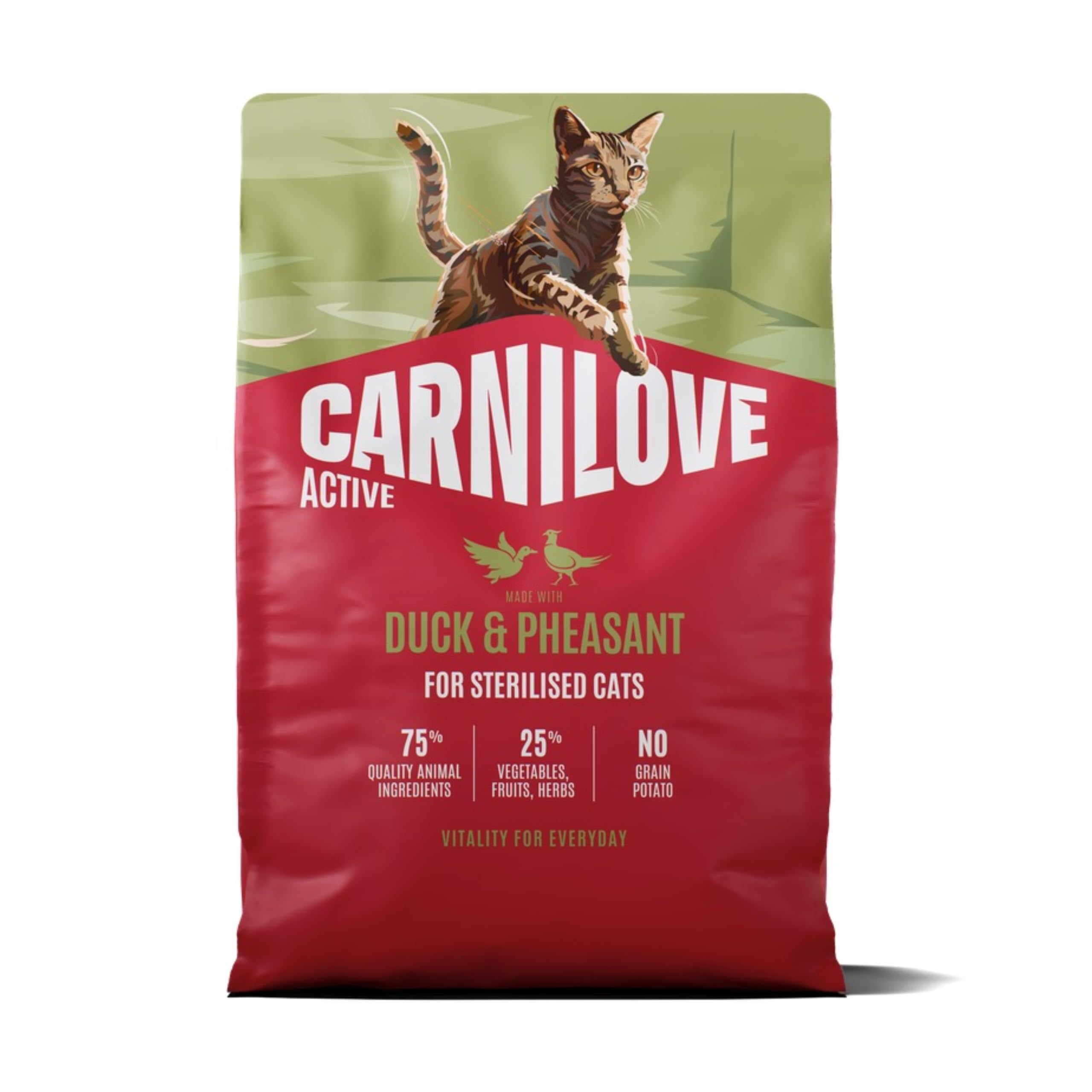 Carnilove Active Duck & Pheasant Cat Food 2kg