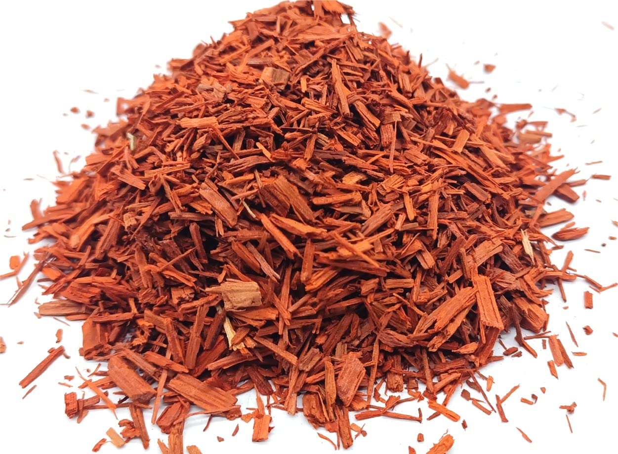 Sandalo rosso - Incenso Naturale - Confezionato in un sacchetto con zip richiudibile (500)