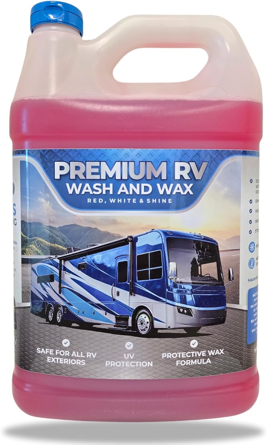 RV Wash and Wax Soap High Foam Soap Cleaner Use with