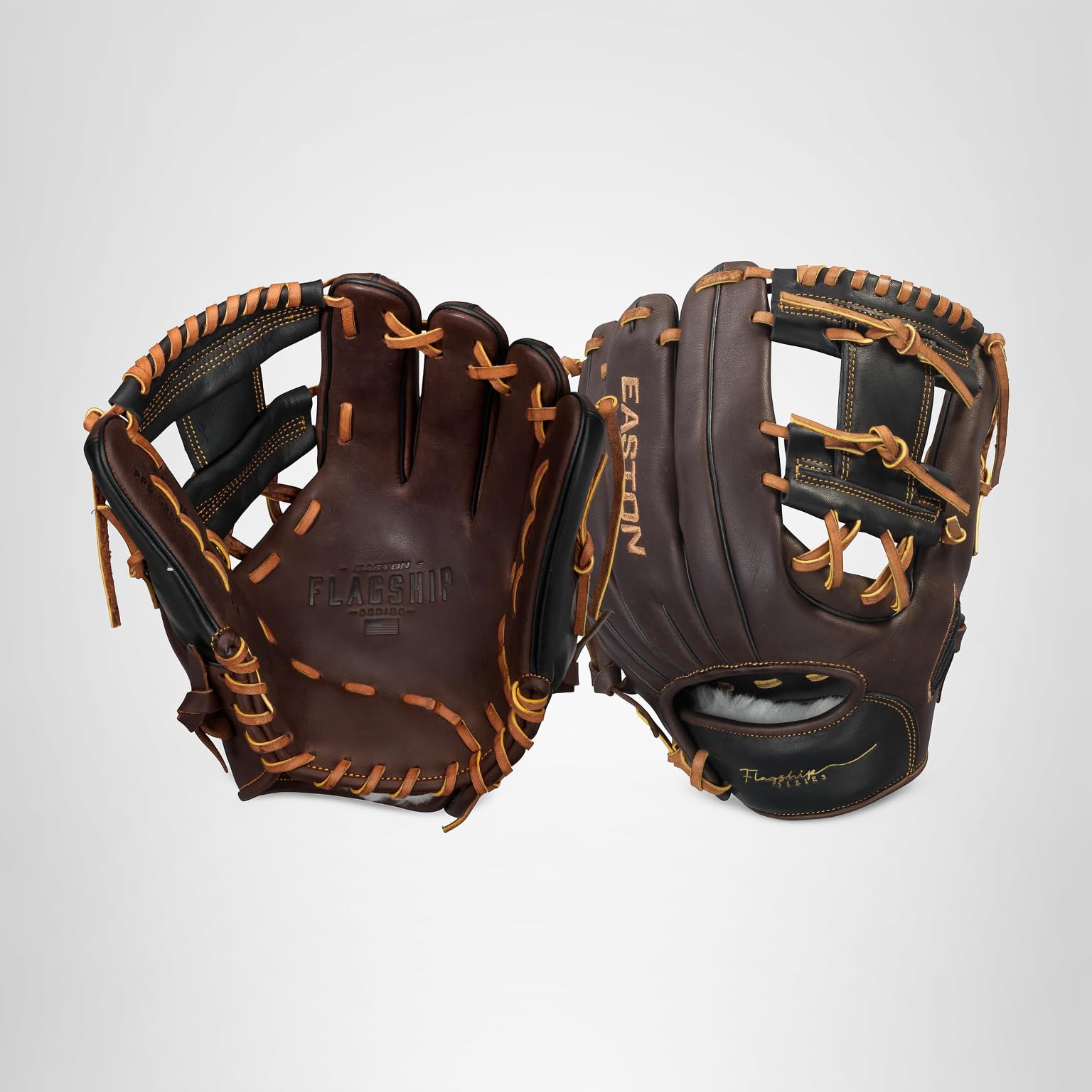 Amazon | Easton | FLAGSHIP ベースボールグローブ | 右投げ | 11.5