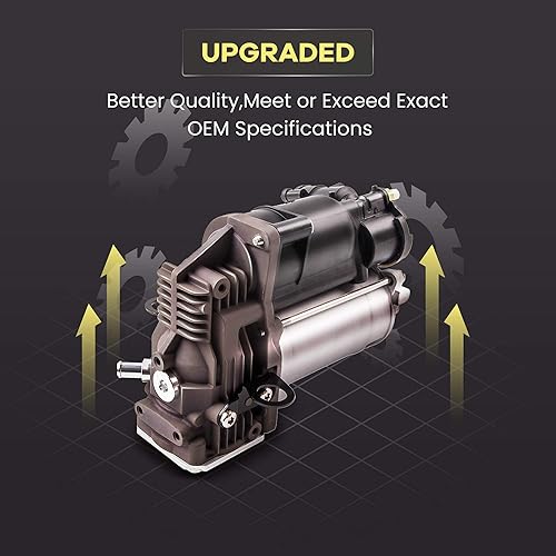 Miniatura 7 de Compresor de suspensión de aire para bomba de aire Mercedes-Benz W164 X164 GL350 GL450 GL550 ML350 ML450 ML500 ML550 ML63AMG 2006-2012 1643200004