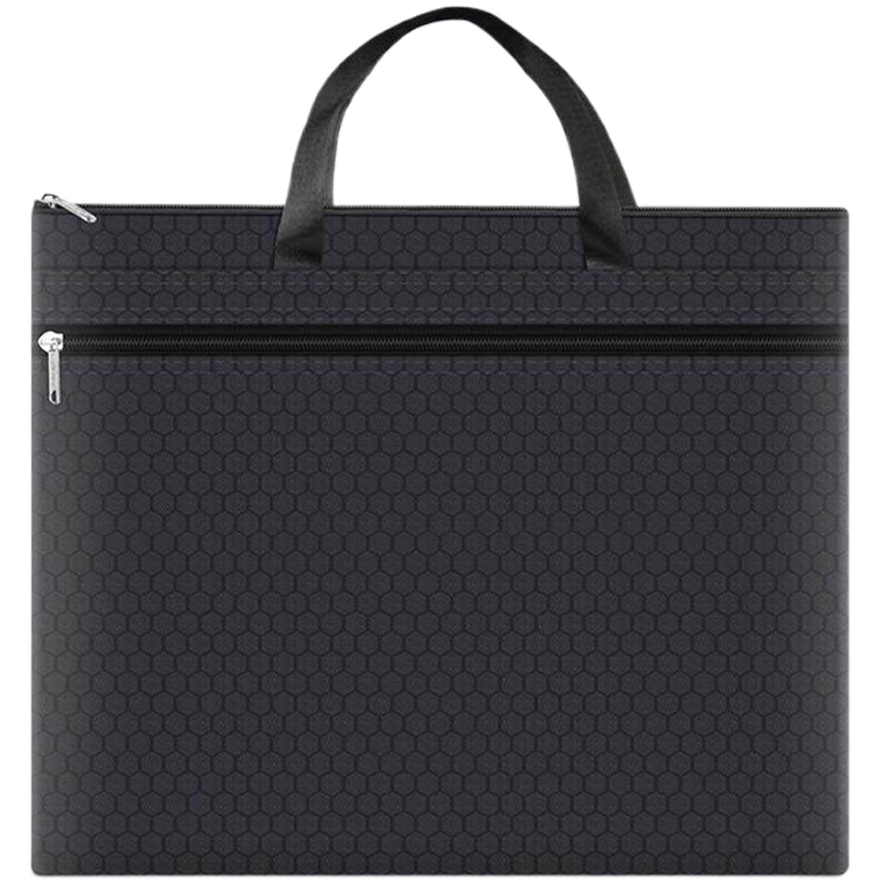 A3 Document Organizer, Waterproof Oxford Cloth with PU Liner Document Holder, Briefcase File Tote Bag for Carrying Paper Files