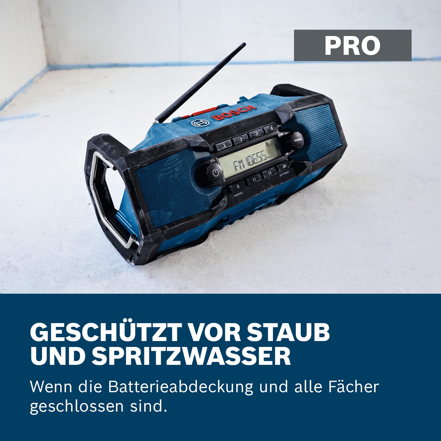 Bosch PRO 18V System Akku-Radio GPB18V-3C (ohne Akku)